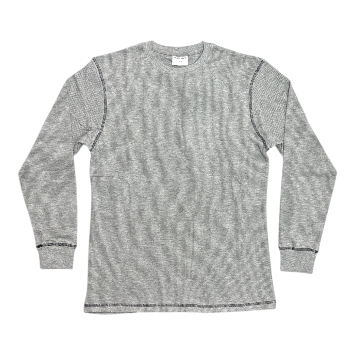Skate Jawn Sewer Thermal Top- Grey