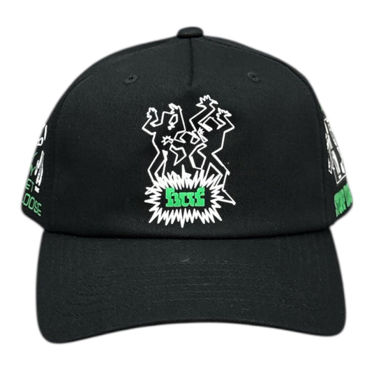 HUF Everybody Get Loose Snapback- Black
