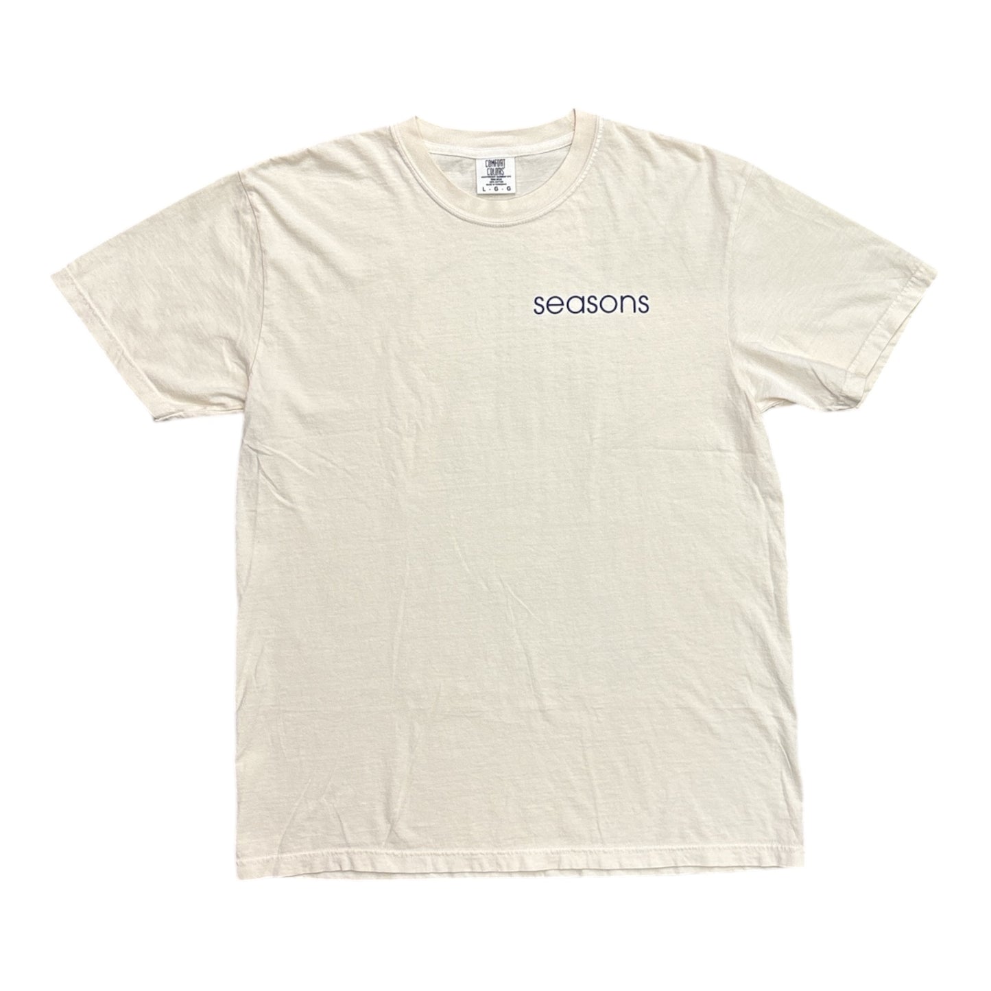 Seasons Sketchy Skyline tee- Ivory