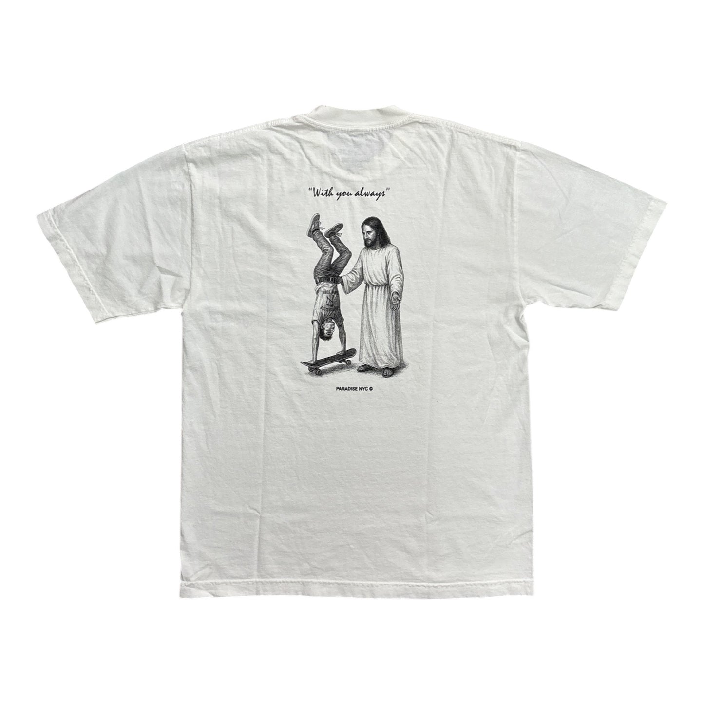 Paradise With You Always Tee- Off White