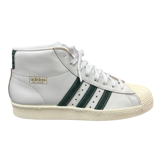 Adidas Pro Model 80 ADV- Chrystal White/Collegiate Green/Off White