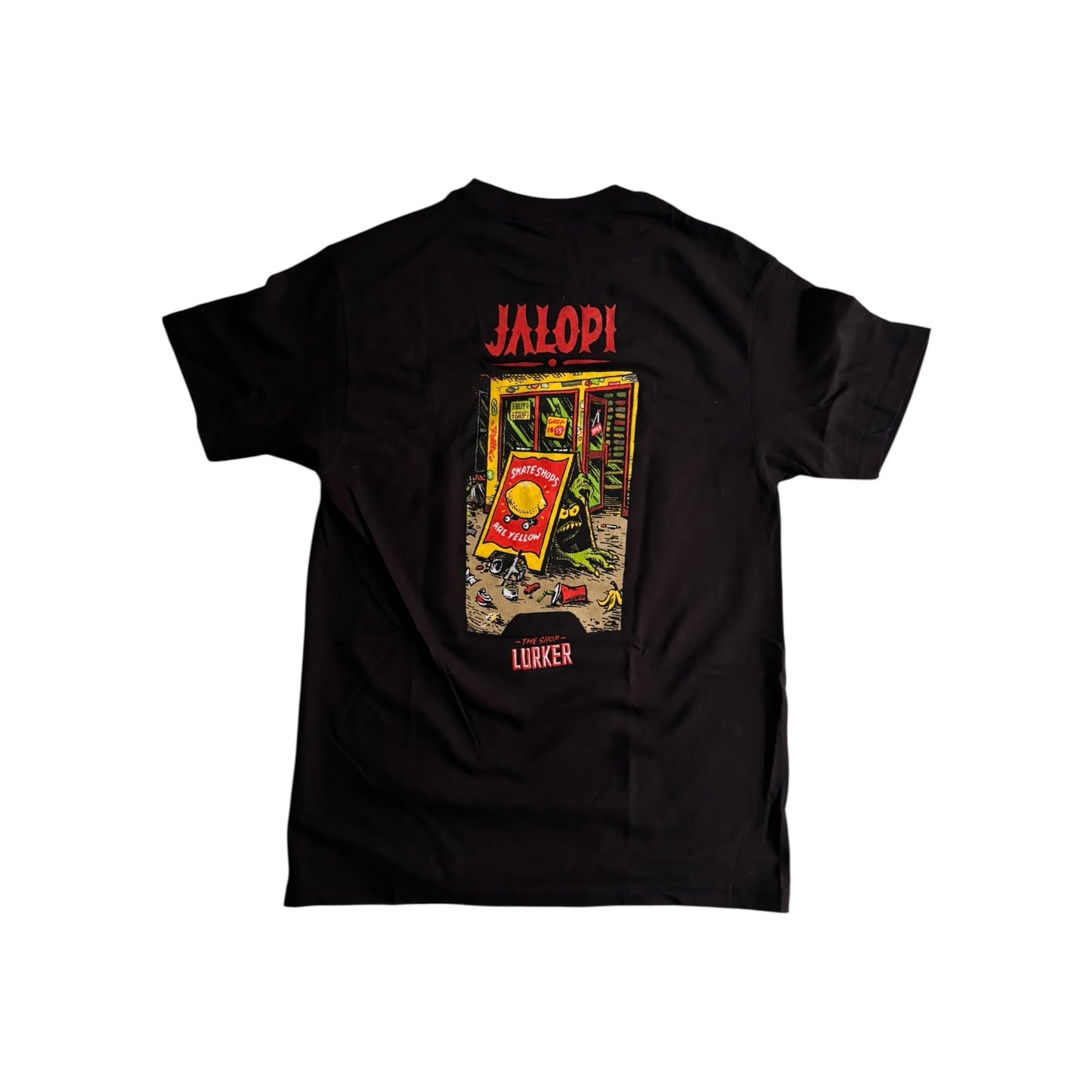 Anti Hero Shop Lurker Tee- Black
