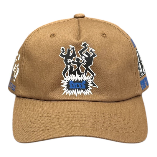 HUF Everybody Get Loose Snapback- Camel