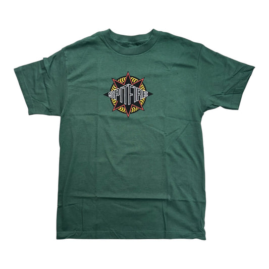 Spitfire Sure Shot Tee- Forest Green
