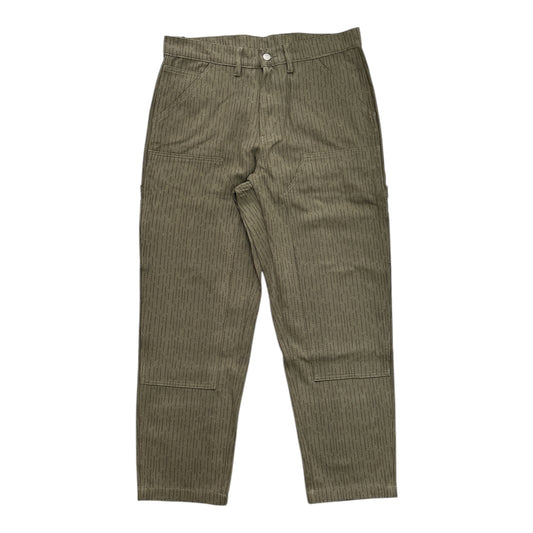 Snack Heavy Duty Duck Canvas Carpenter Pants- Green
