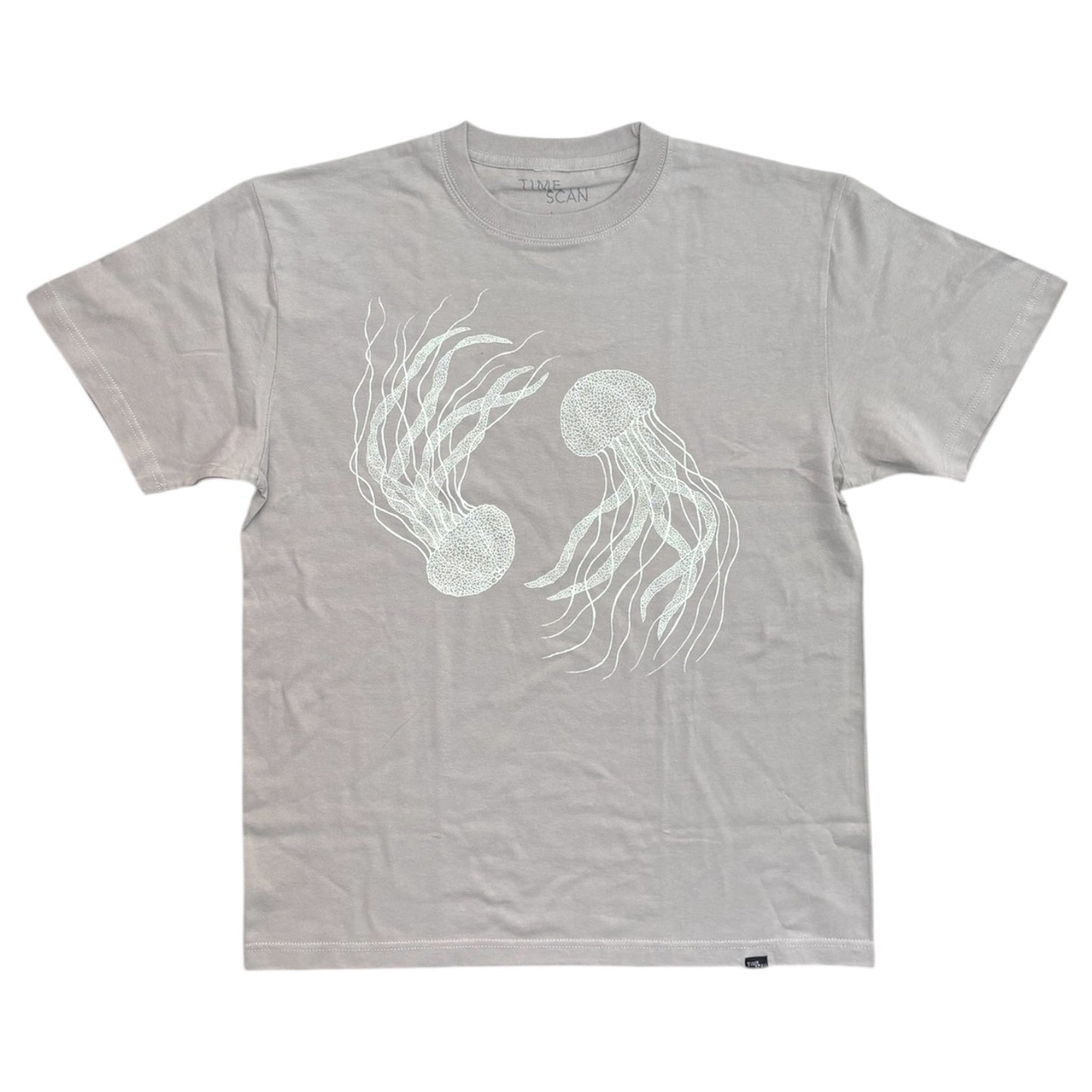 Timescan Kurage Tee- Silver Grey
