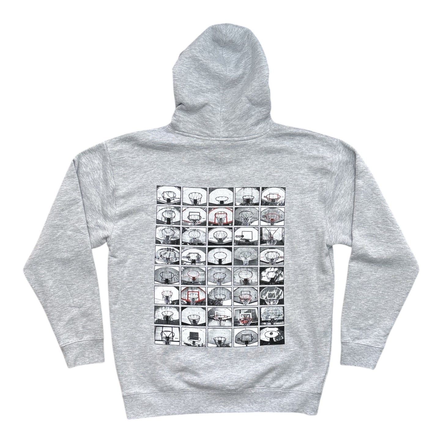 Seasons Hoops Hoody- Heather Grey