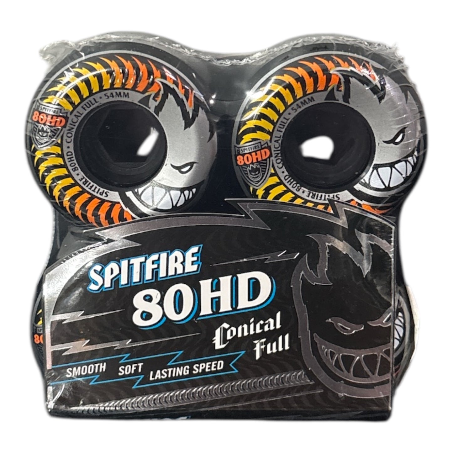 Spitfire 80HD Conical Full Black- 54mm