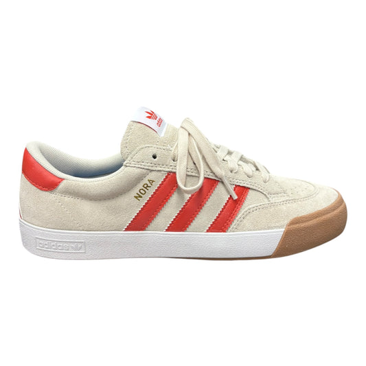 Adidas Nora- Wonder White/Orange/Gum Four