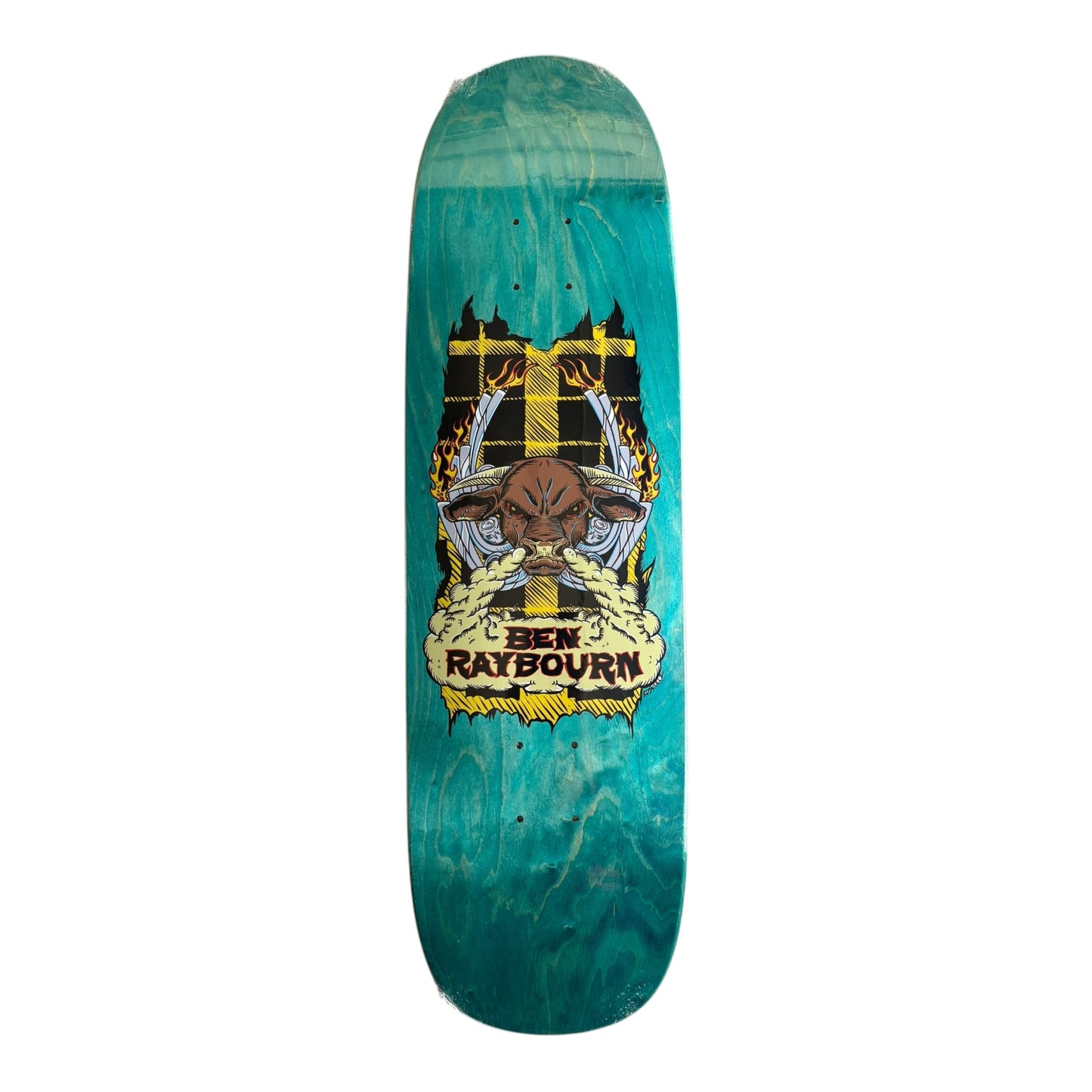Metal Raybourn Steer Deck- 8.75 (Shaped)