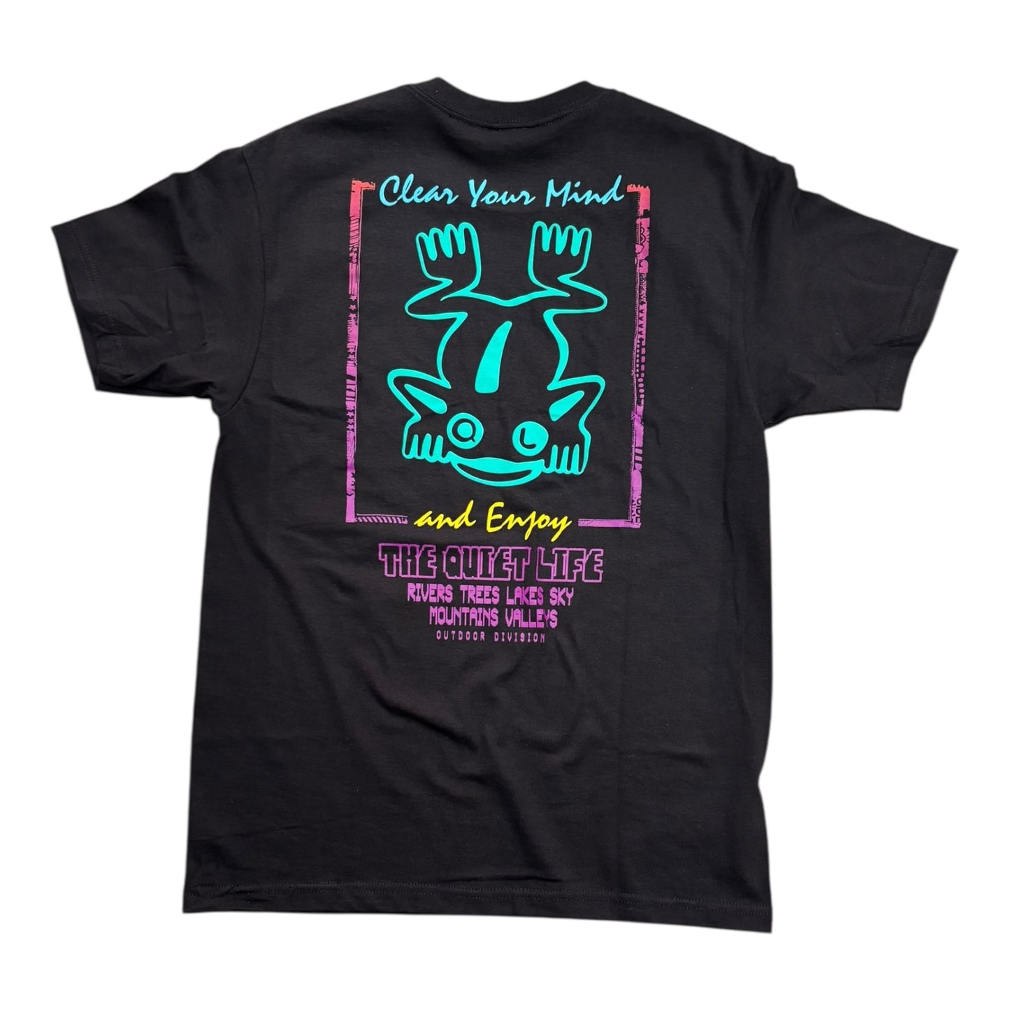 Quiet Life Outdoor Division Tee- Black
