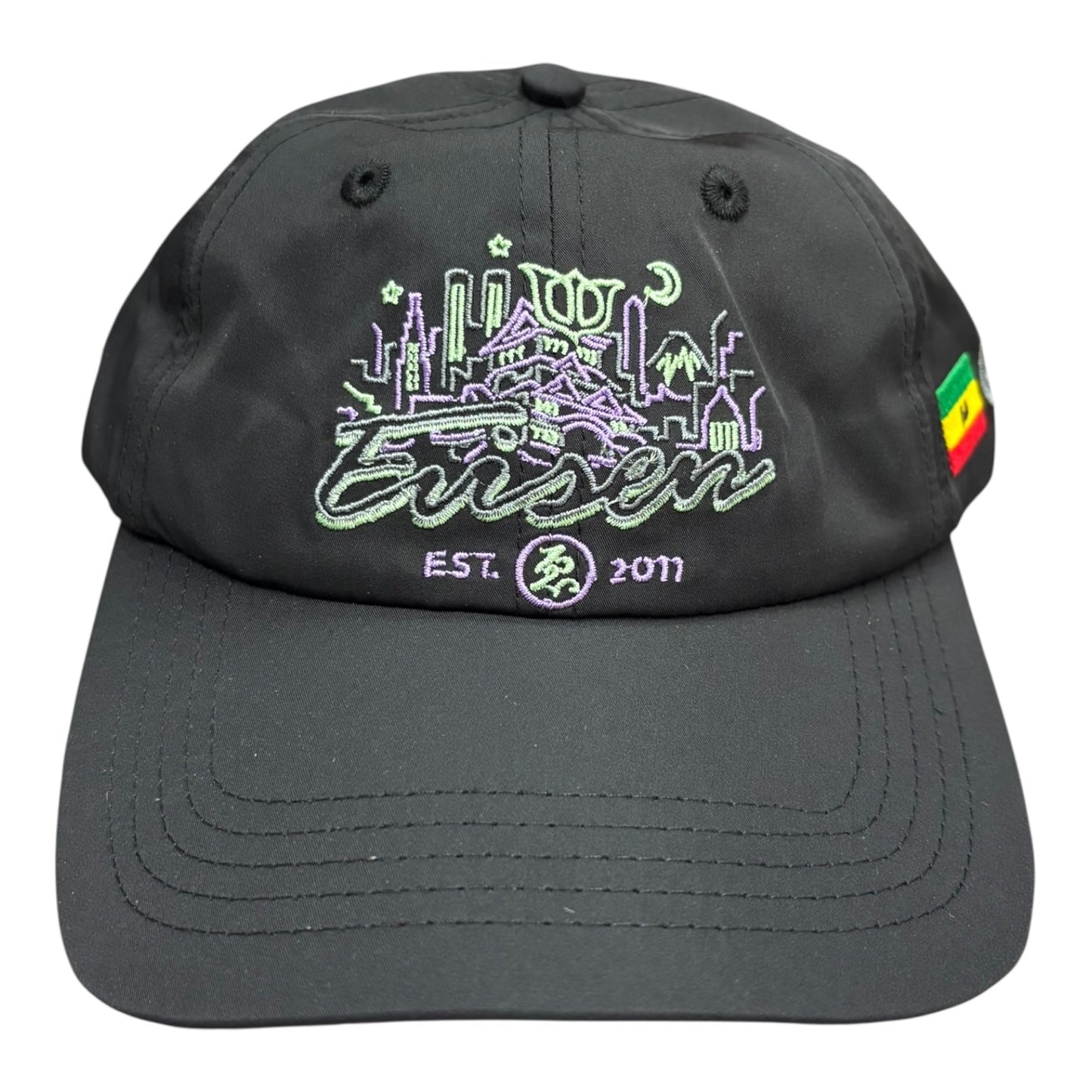 Evisen Evi City 6 Panel Hat- Black