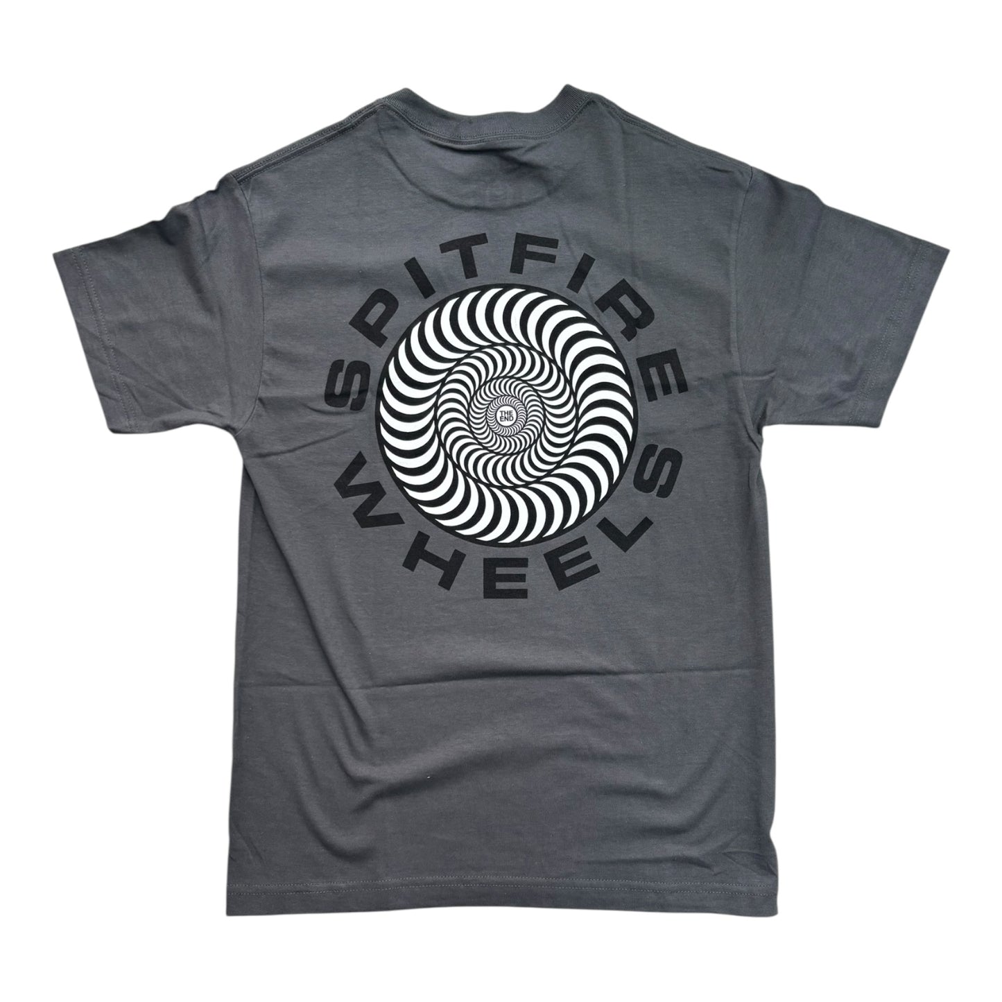 Spitfire Classic 87 Swirl Tee- Charcoal