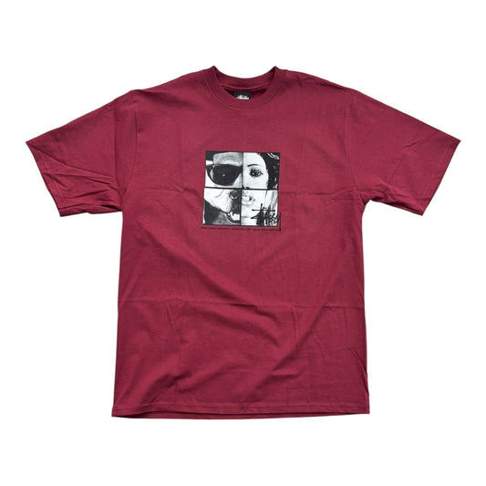 Stussy Personalties Tee- Wine