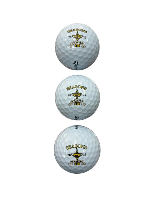 Seasons x Traffic Tin Cup Taylor Made TP5- 3 Pack Golf Balls