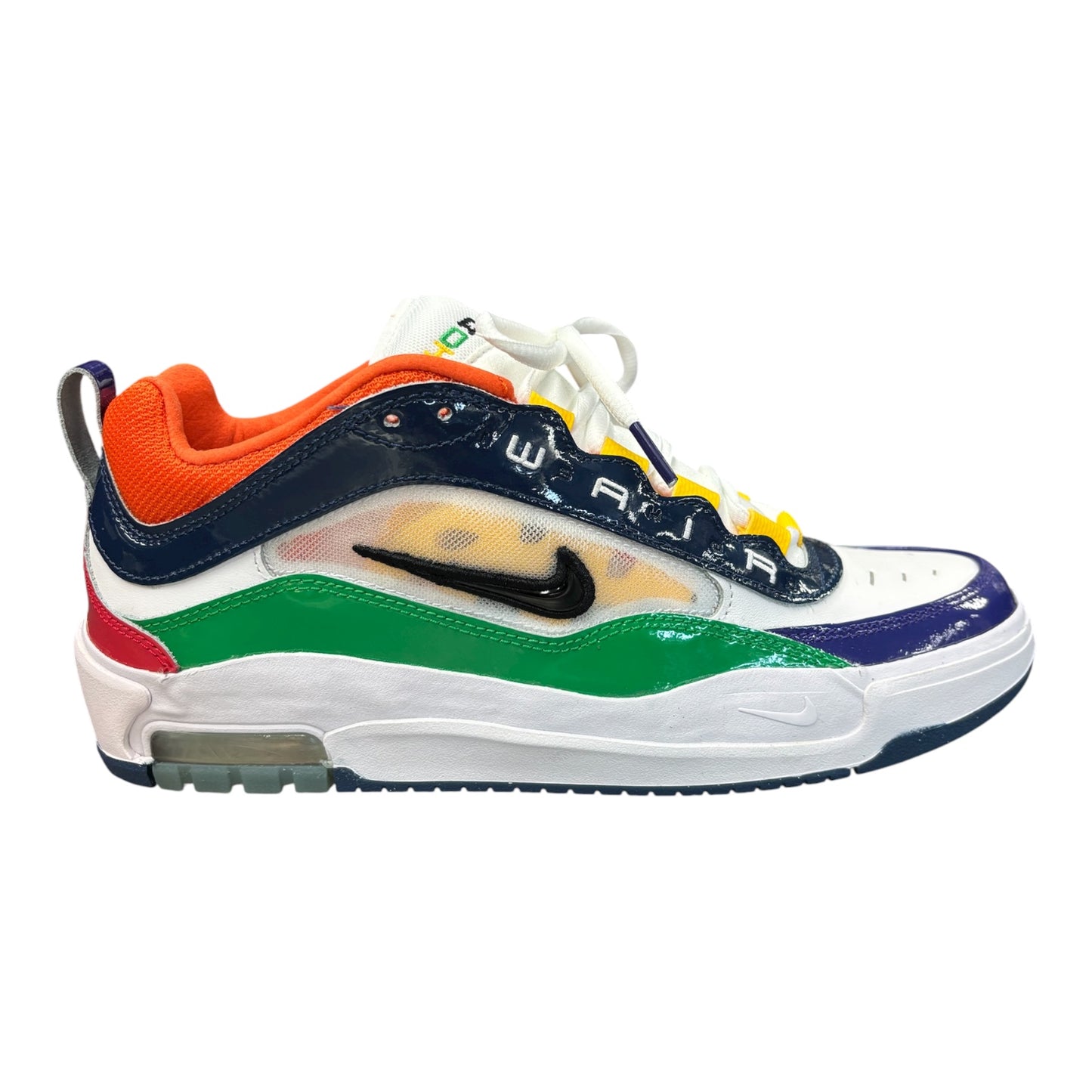 Nike SB Air Max Ishod Premium- Iniversity Red/Black-Amarillo-Navy