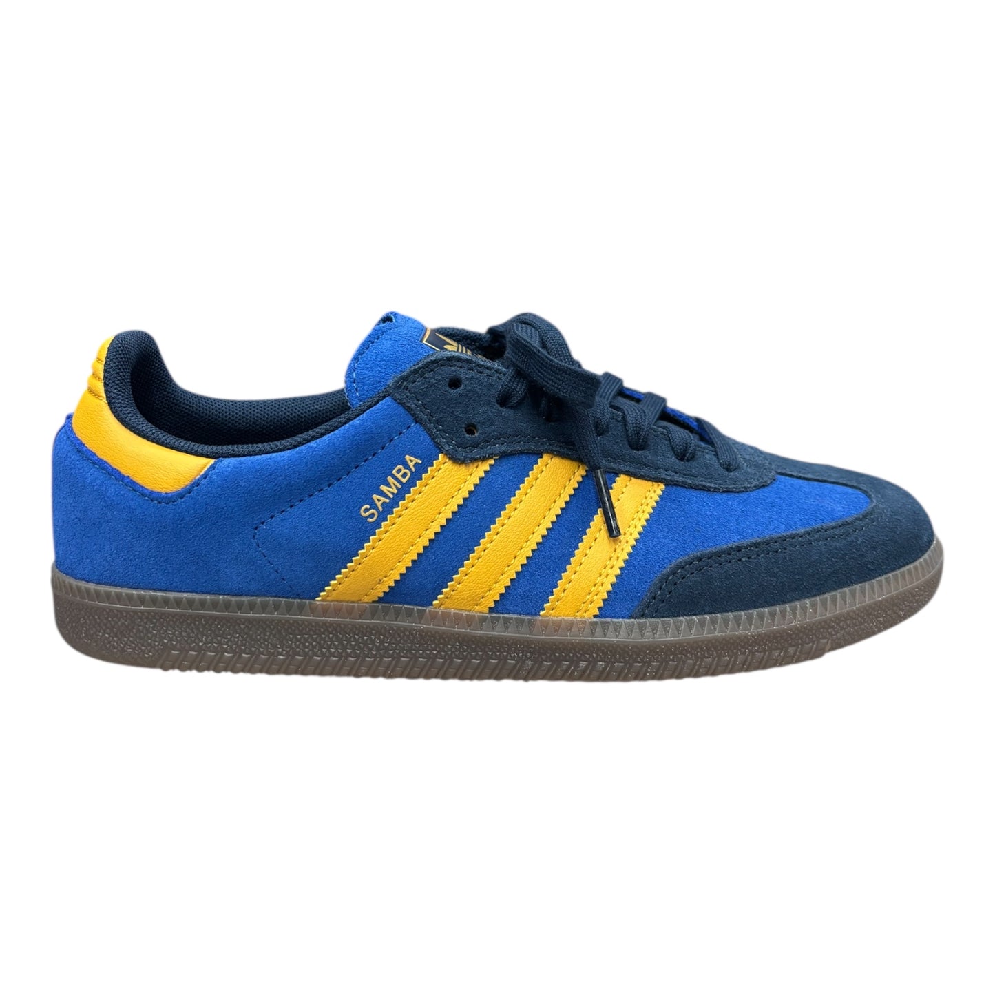 Adidas Samba ADV- Collegiate Navy/Preloved Yellow