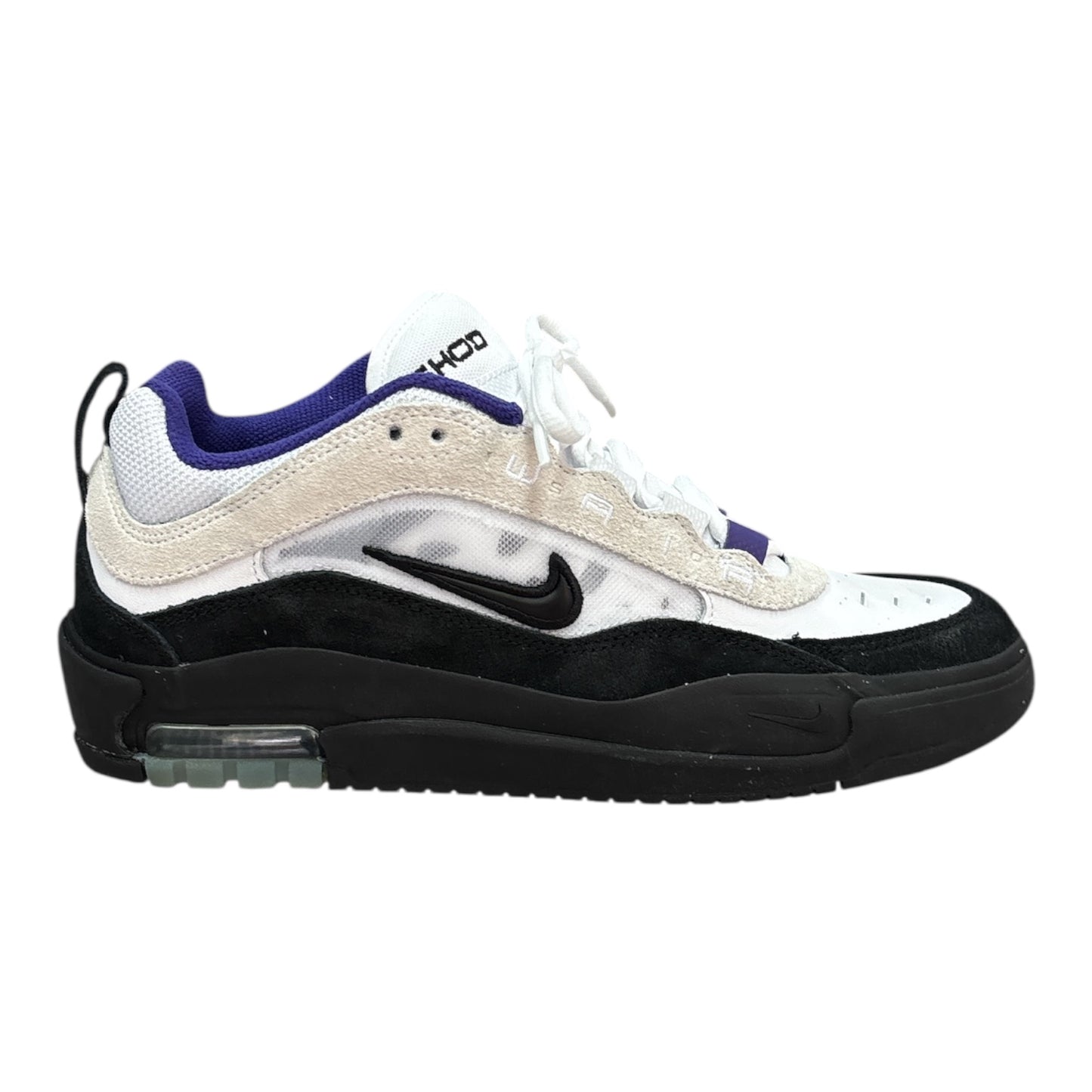Nike SB Air Max Ishod- White/Black-Court Purple