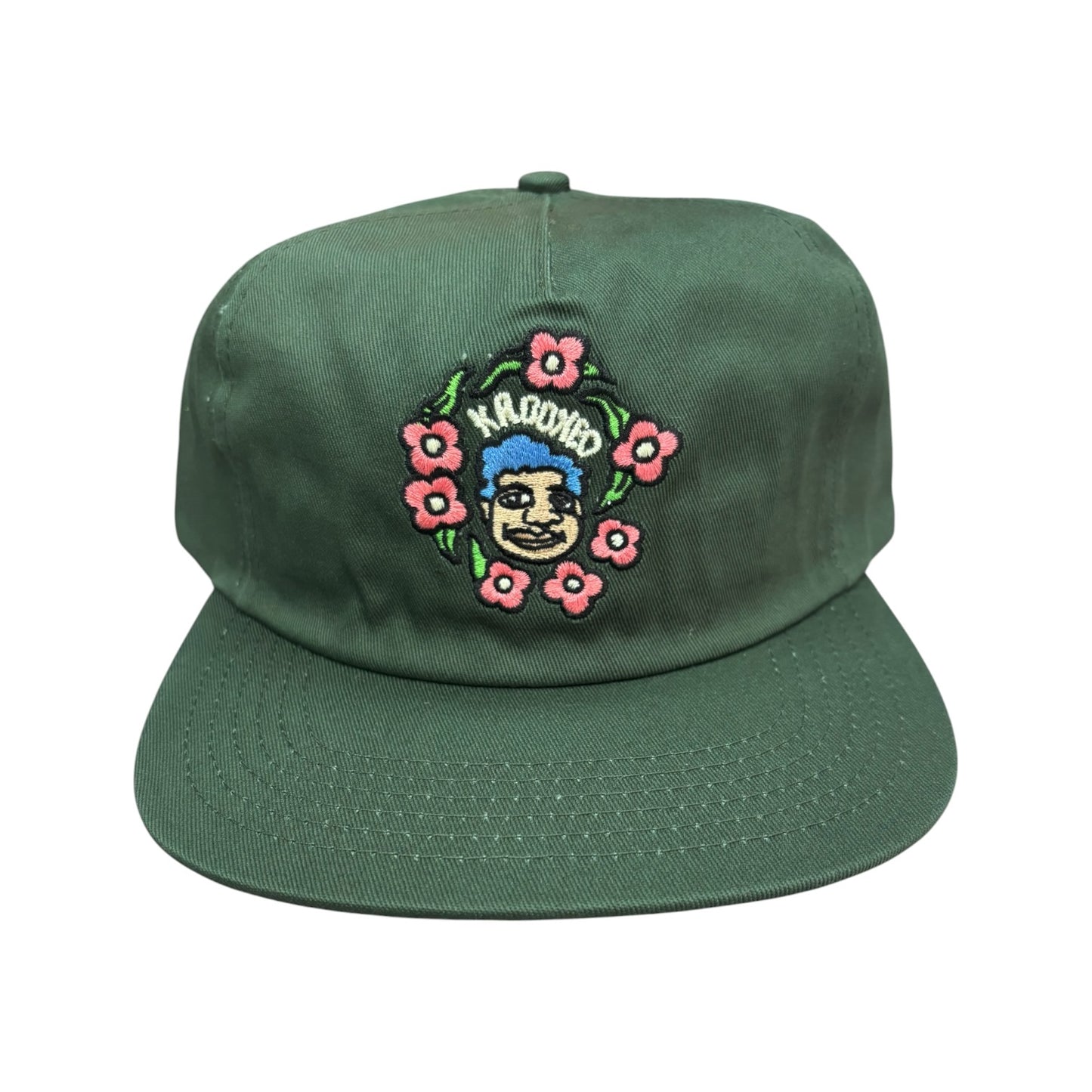 Krooked Sweatpants Redux Hat- Olive