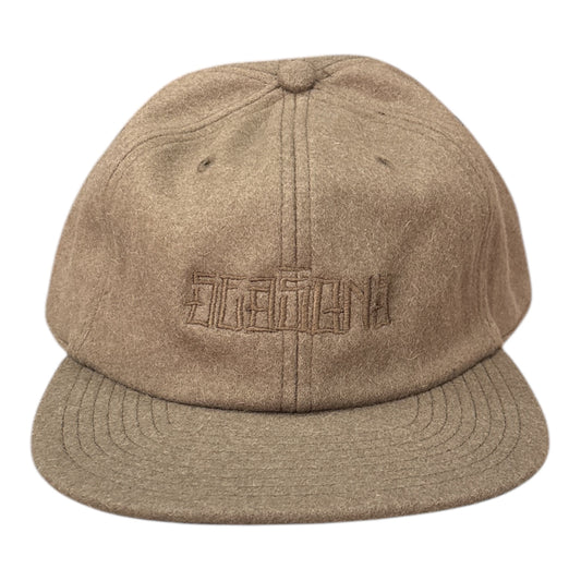 Seasons Stain Logo Hat Cocoa FRONT