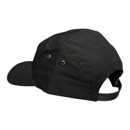 Domestics 5 Panel Hat- Black