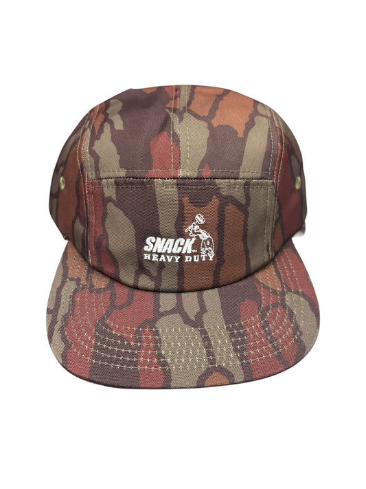 Snack Earflap Hat- Bark Camo