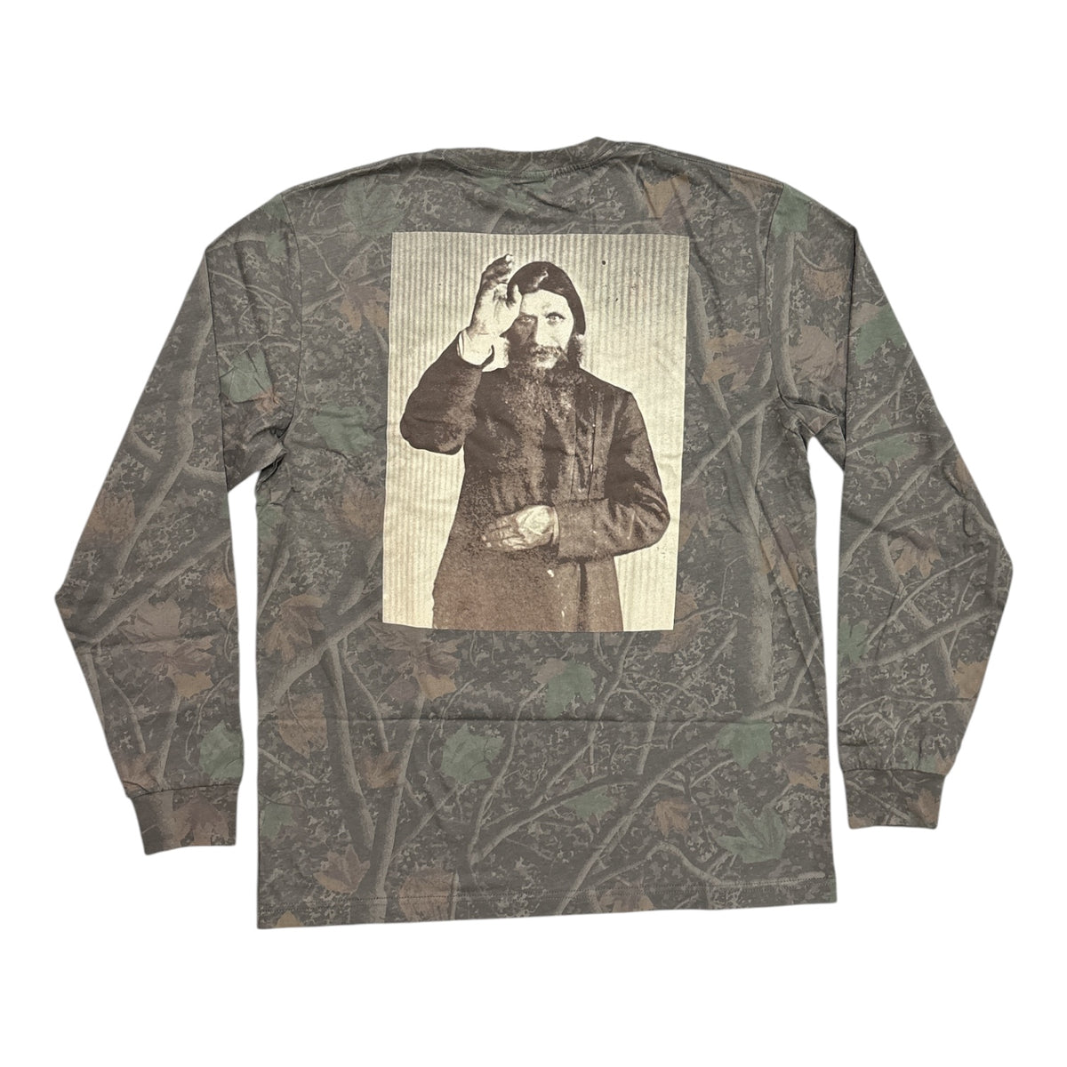 Theories Rasputin Long Sleeve Tee- Camo