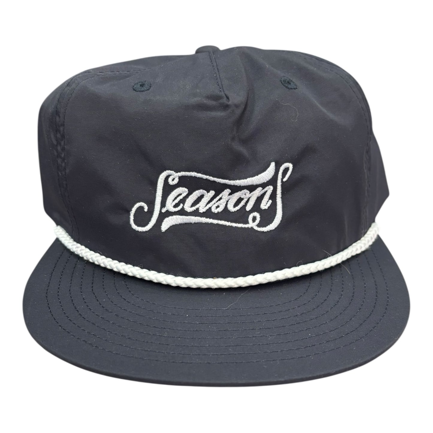 Seasons Dragonette Logo Rope Hat- Navy