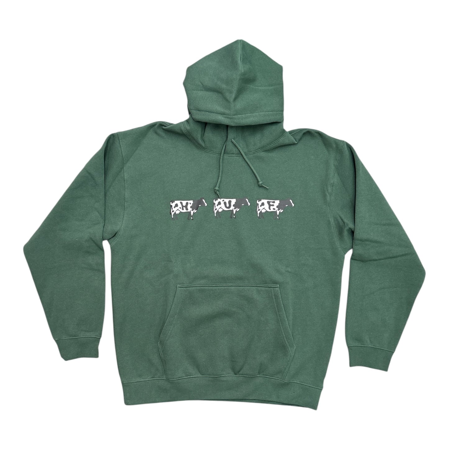 HUF Moo Po Hoodie- Forest Green