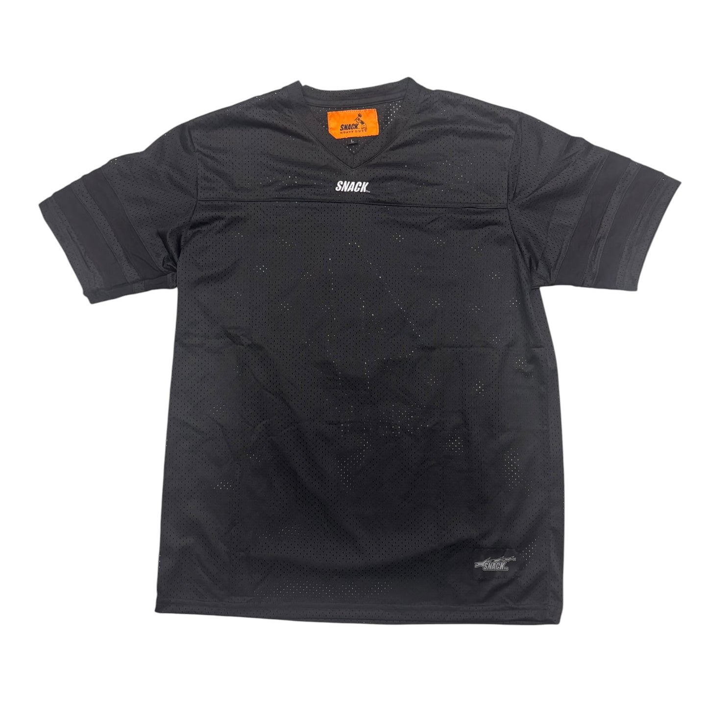 Snack Raider Football Jersey- Black
