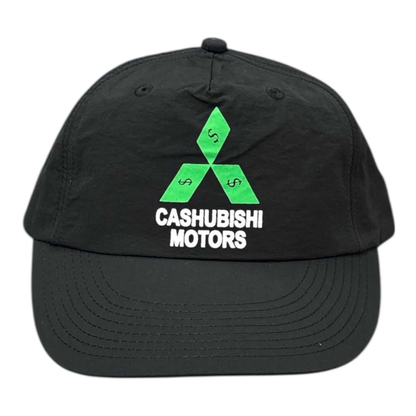 Cash Only Cashubishi 5 Panel Cap- Black