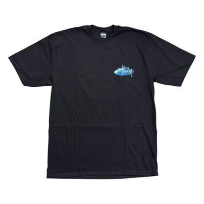 Stussy Wave Oval Tee- Black