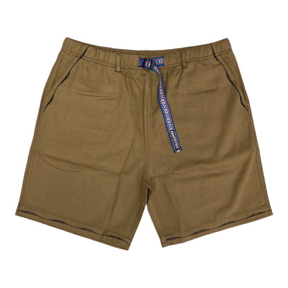 SEXHIPPIES Welder's Stitch Shorts- Bison Brown