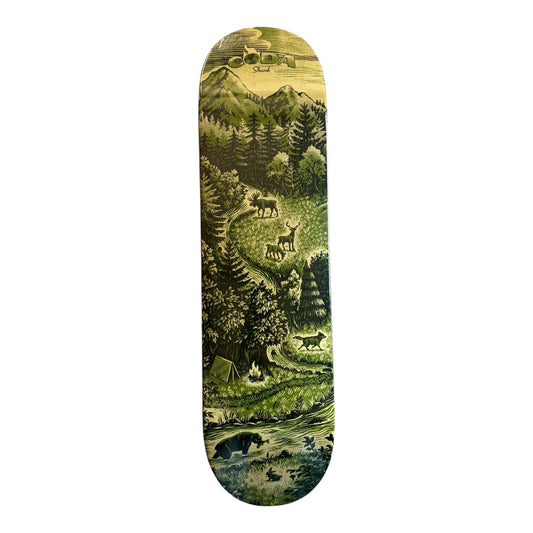Coda Shank Land Series Deck- 8.5