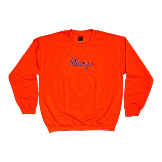 Chocolate FTS x Seasons Albany Crew Neck- Orange