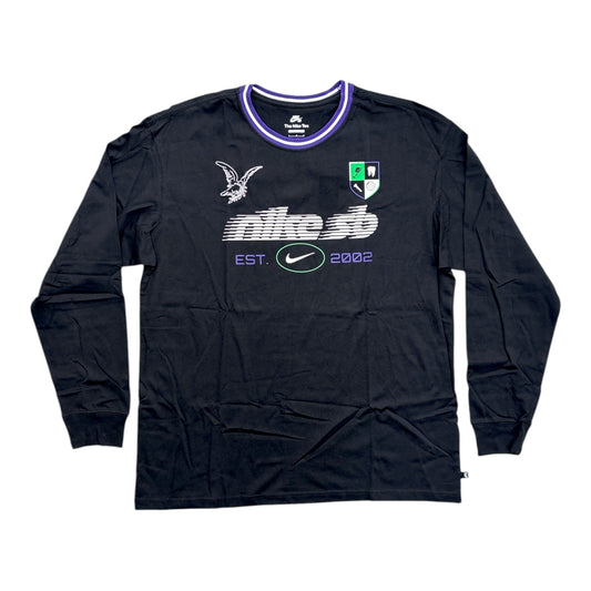 Nike SB FC Long Sleeve Rugby- Black