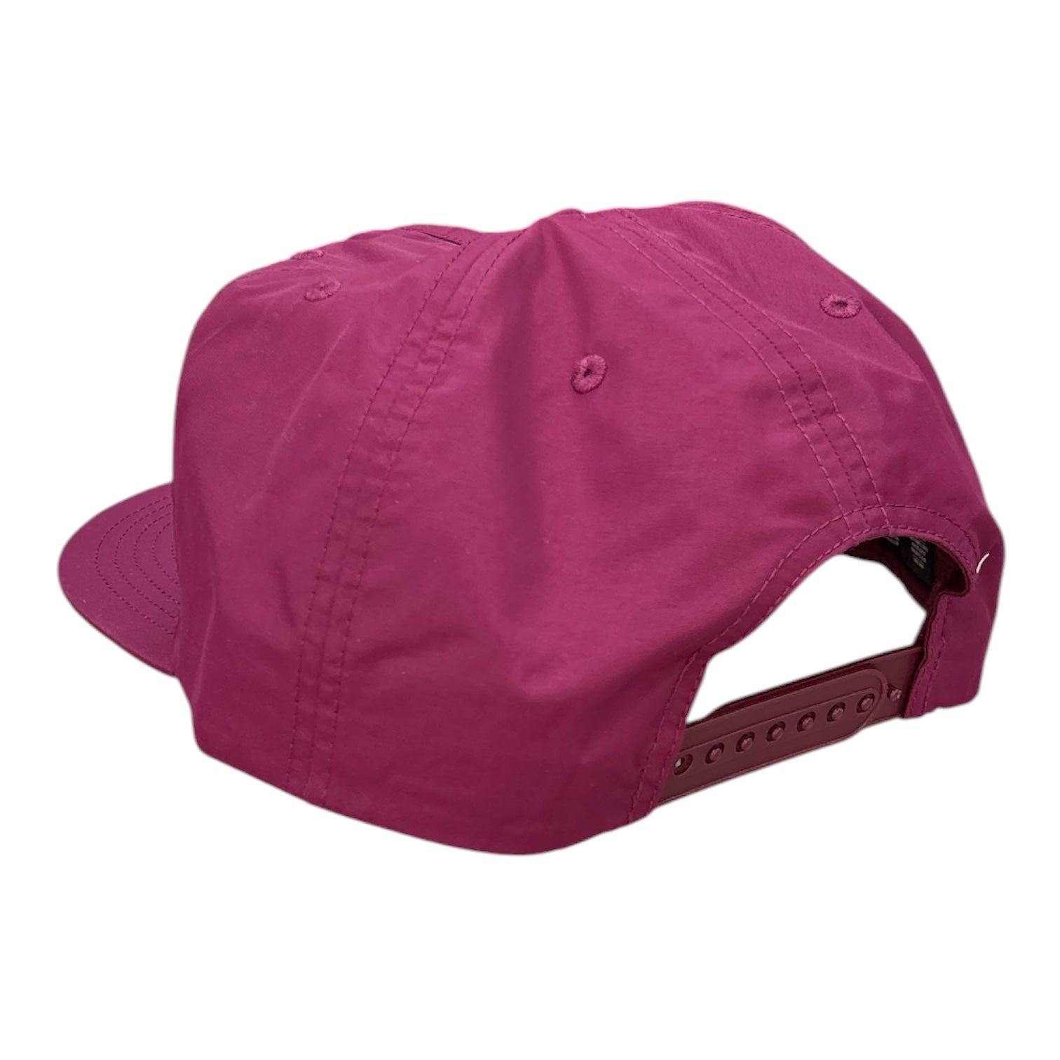 Seasons Script Nylon Hat- Maroon