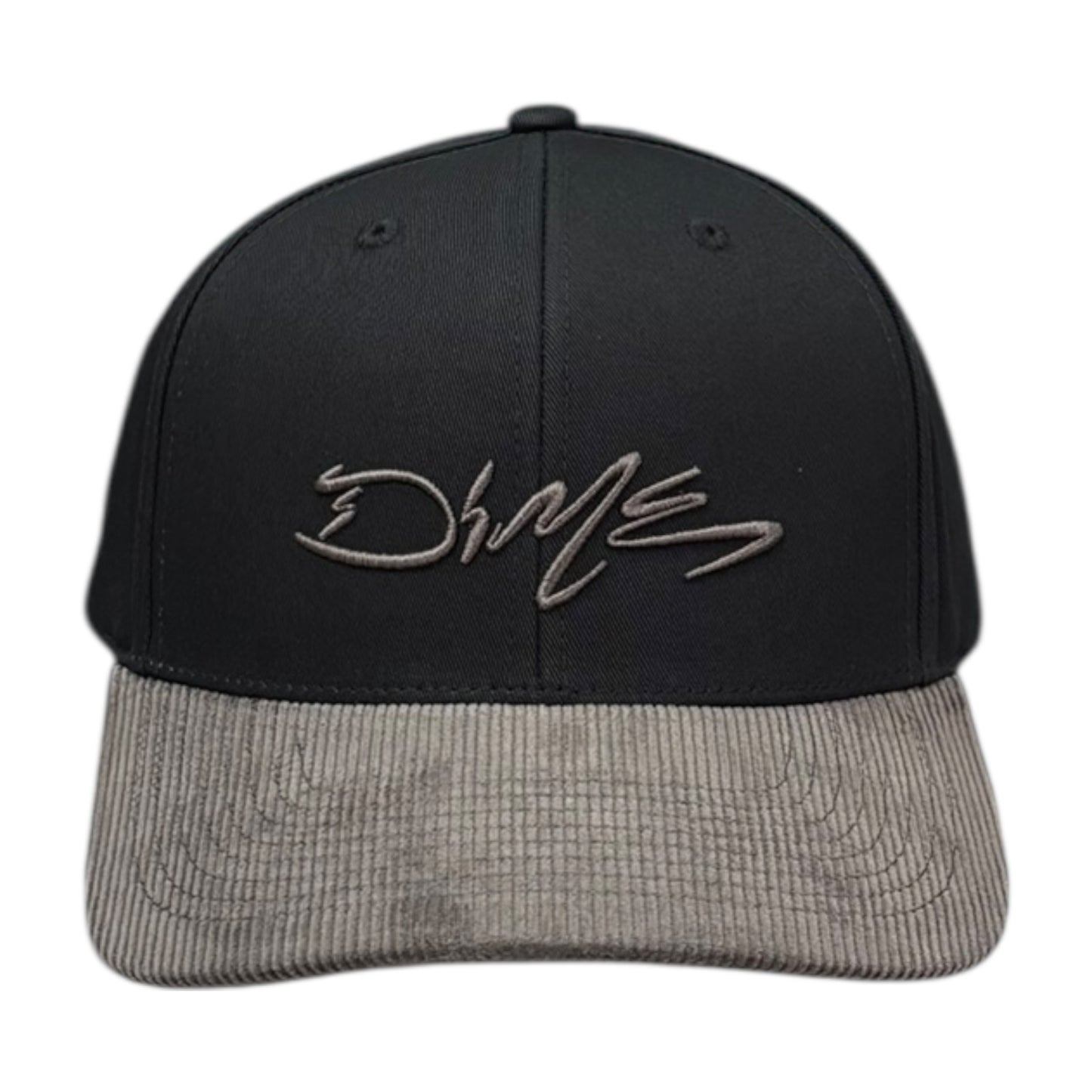 Dime Scribble Full Fit Cap- Black