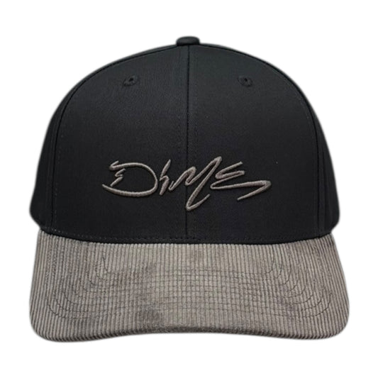 Dime Scribble Full Fit Cap- Black