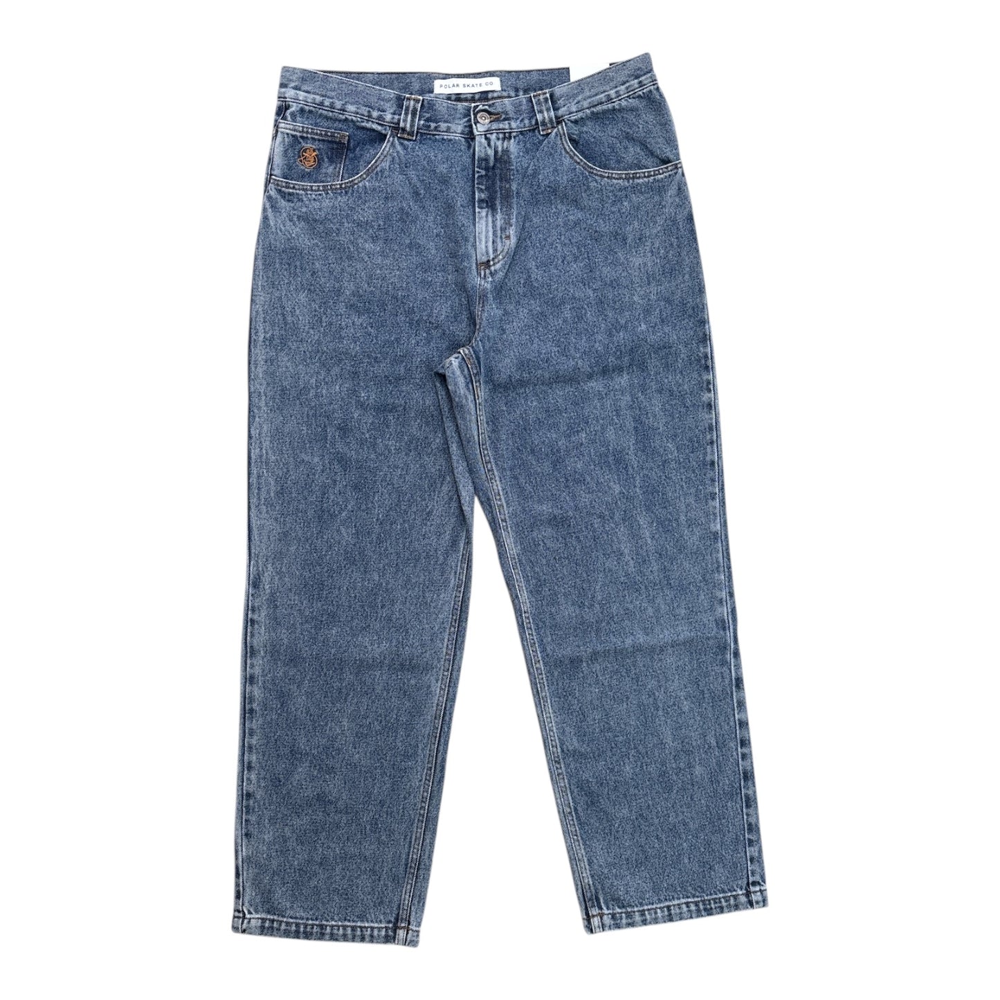 Polar 93 Pants- Heavy Washed Blue