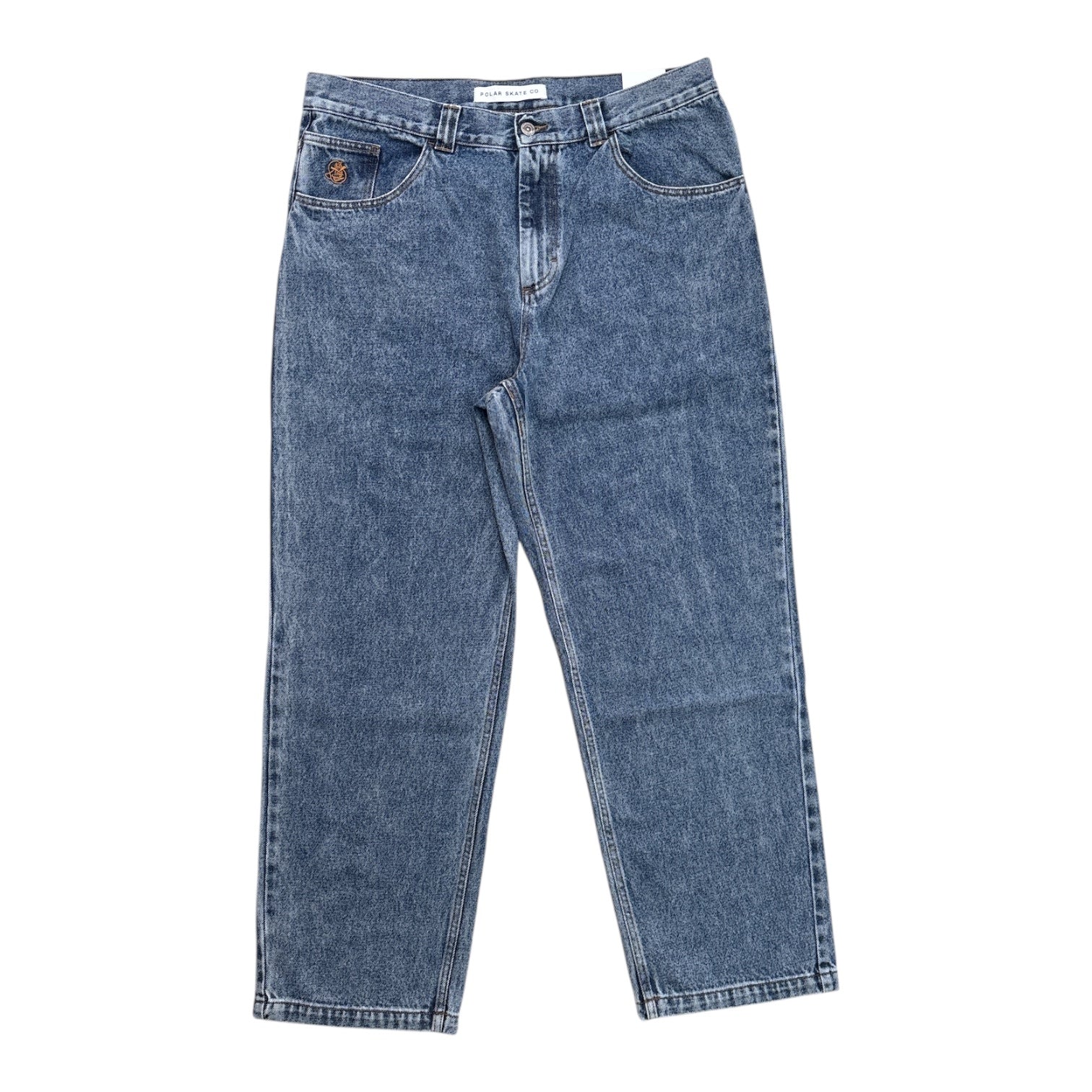 Polar 93 Pants- Heavy Washed Blue