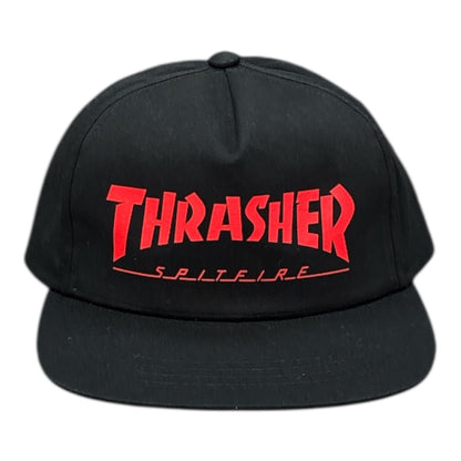Thrasher x Spitfire Hat- Black