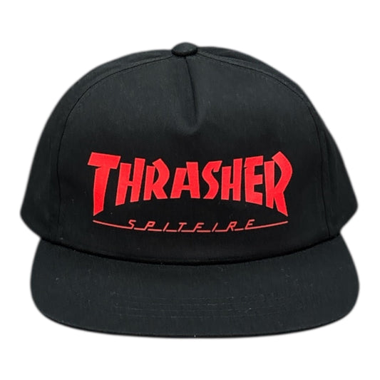 Thrasher x Spitfire Hat- Black