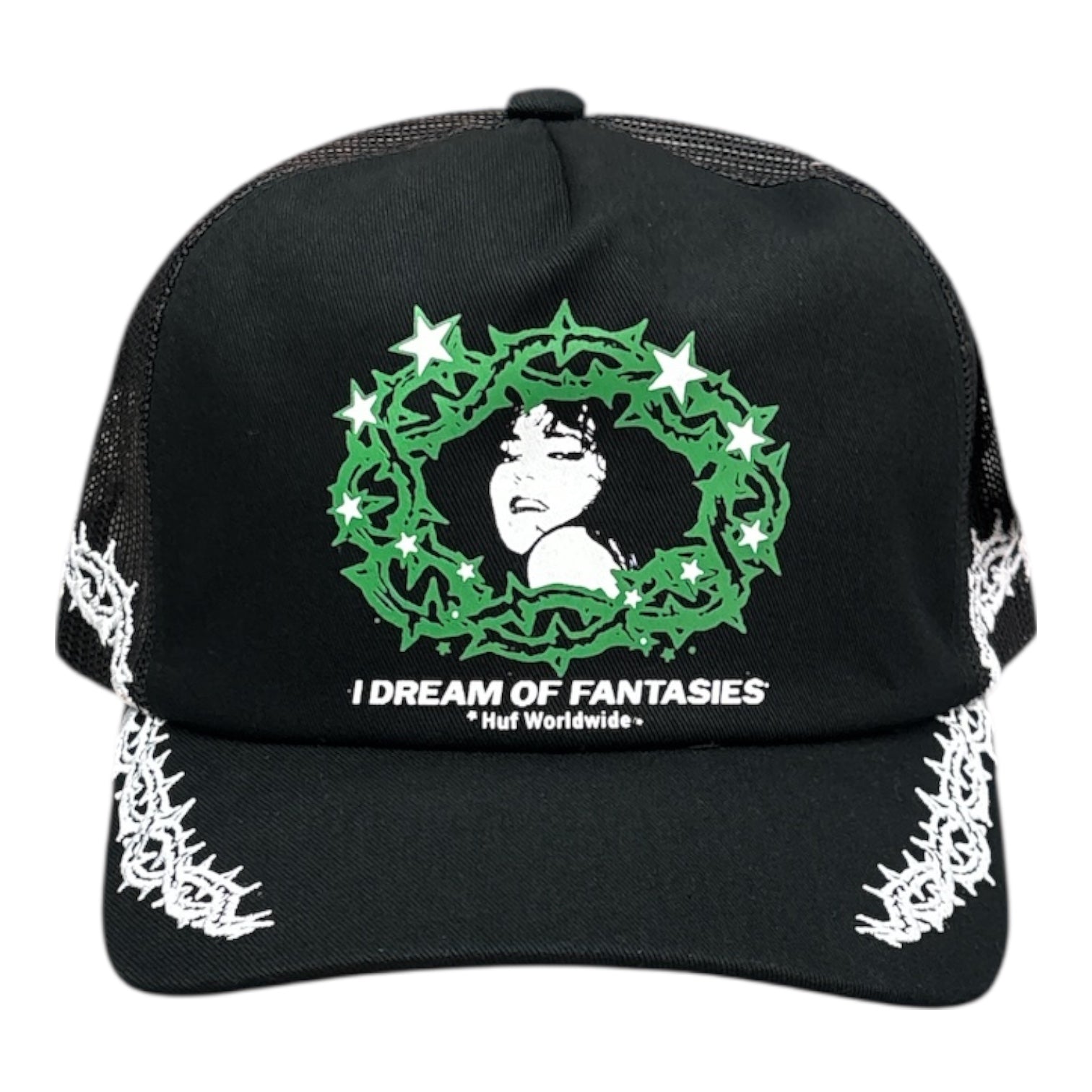 HUF Fantasies Trucker Hat- Black