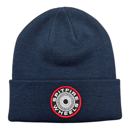 Spitfire Classic 87 Swirl Patch Beanie- Navy