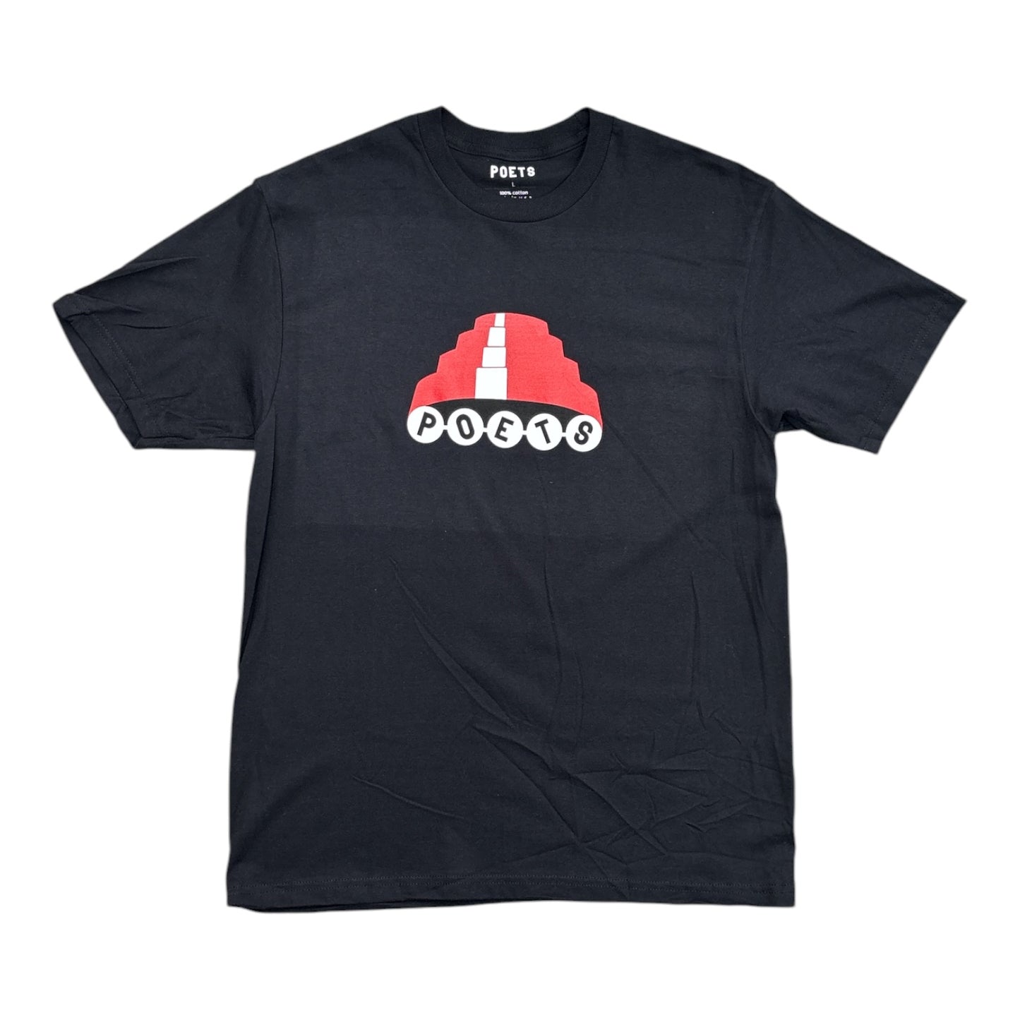 Poets Devo Tee- Black