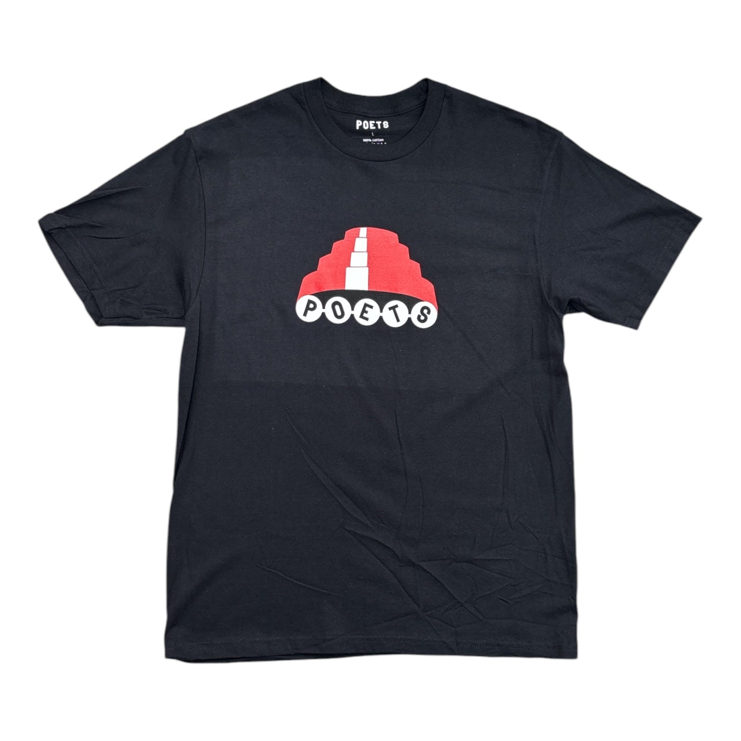 Poets Devo Tee- Black