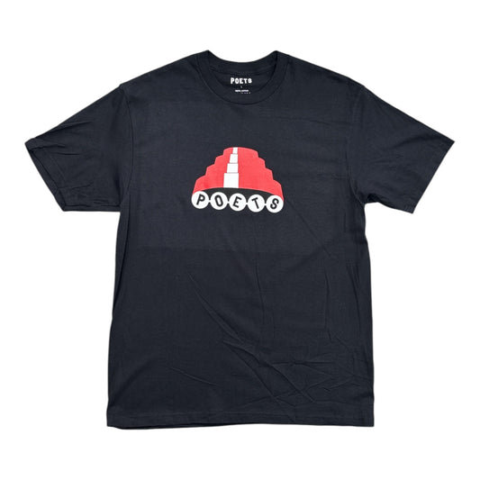 Poets Devo Tee- Black