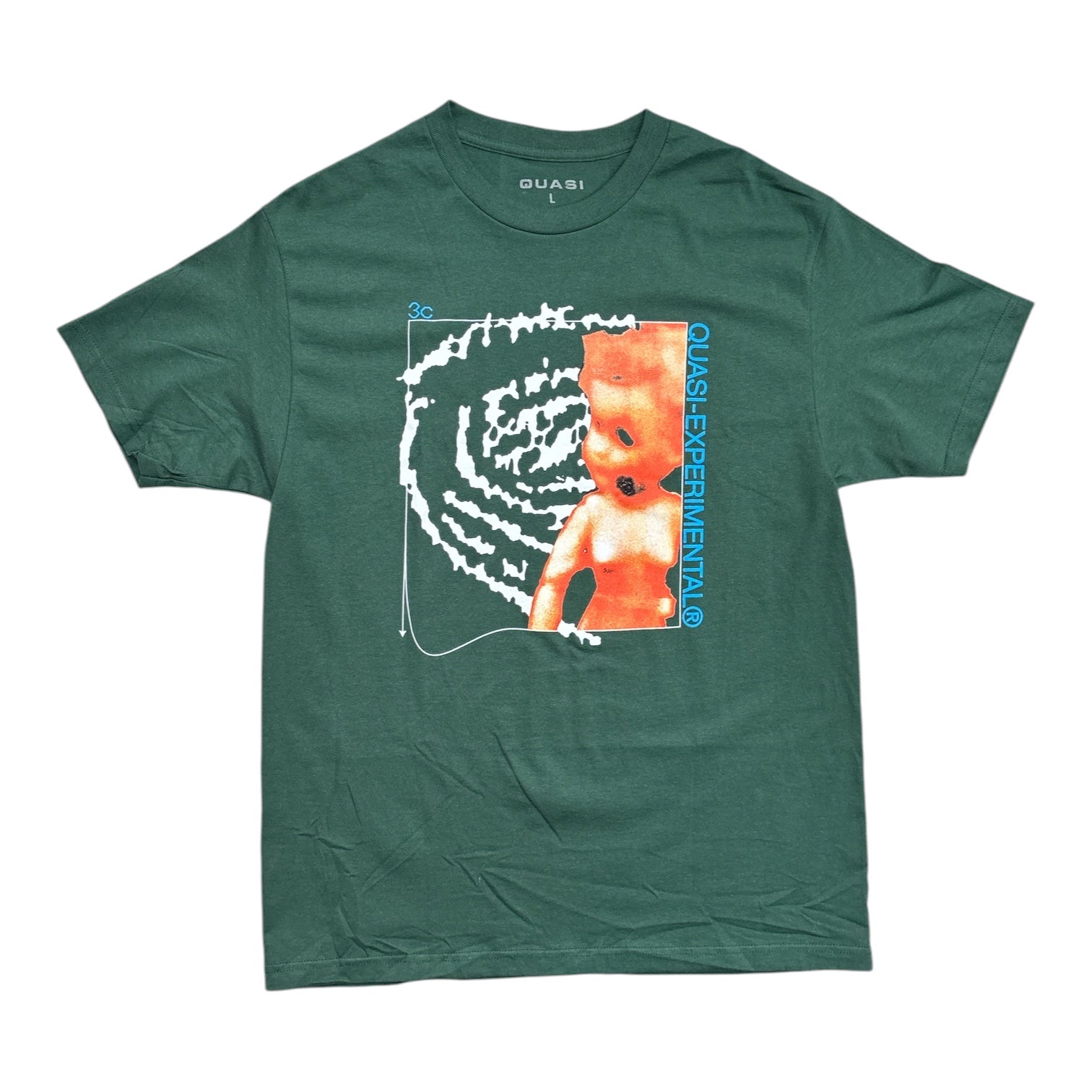 Quasi Doll Tee- Forest