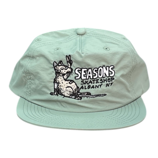 Seasons Rat Nylon Hat- Mint